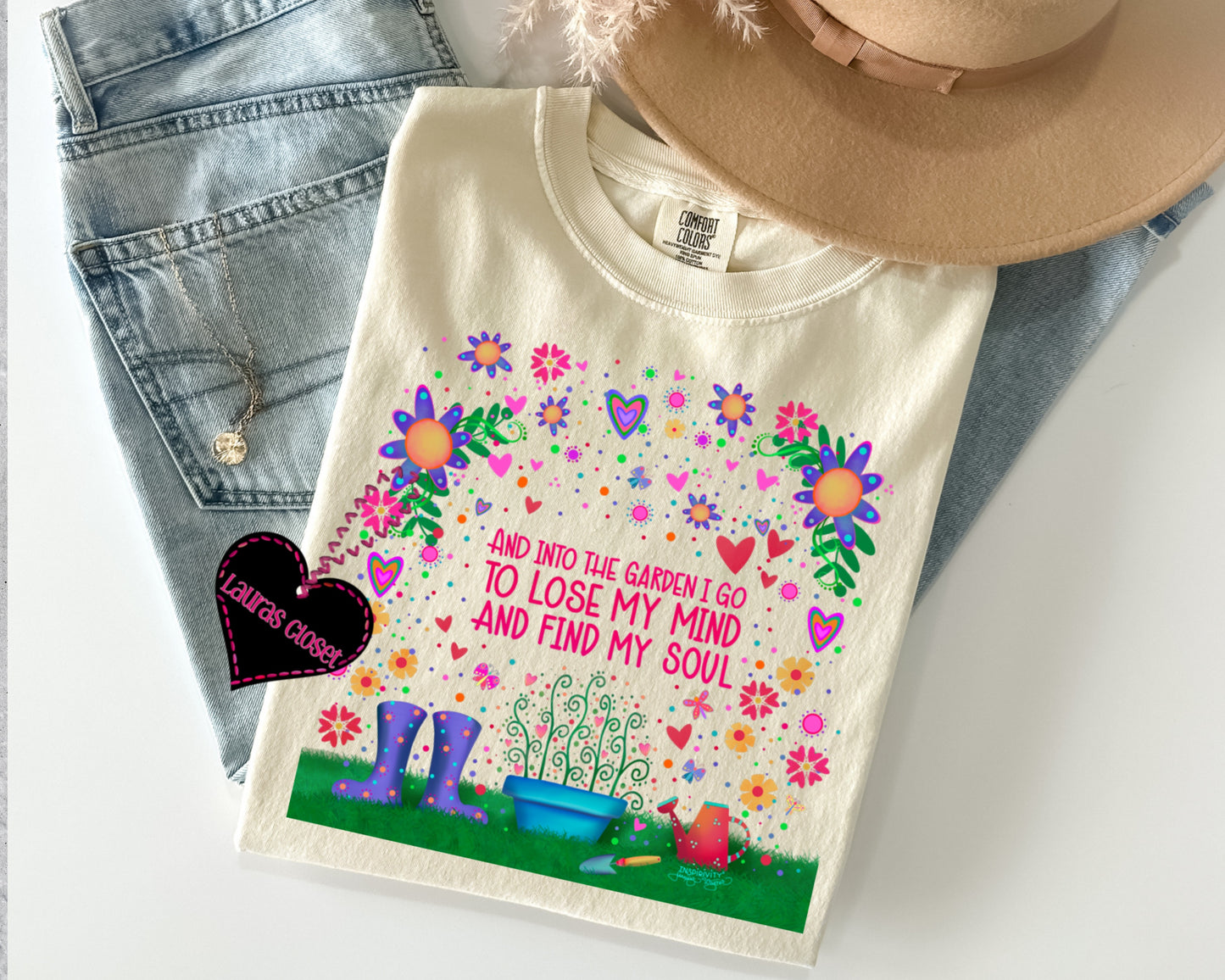 And into the garden I go….