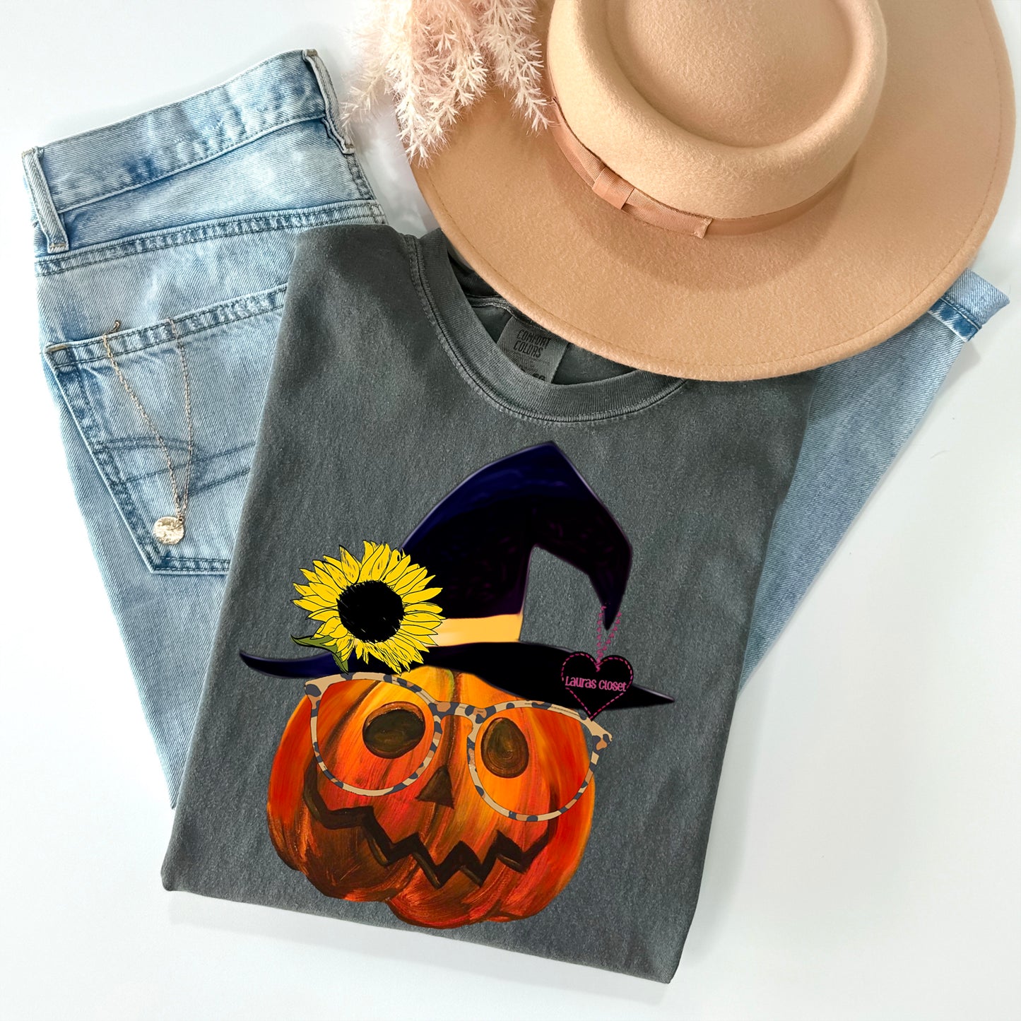 Pumpkin W / Witch Hat