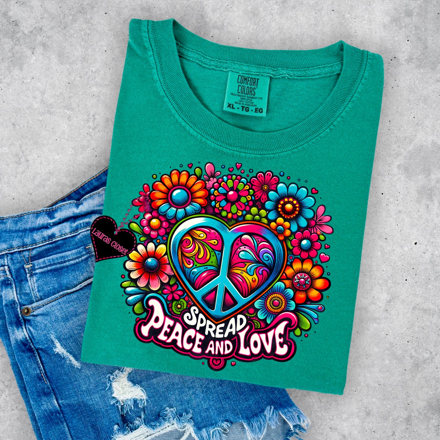 SPREAD PEACE AND LOVE