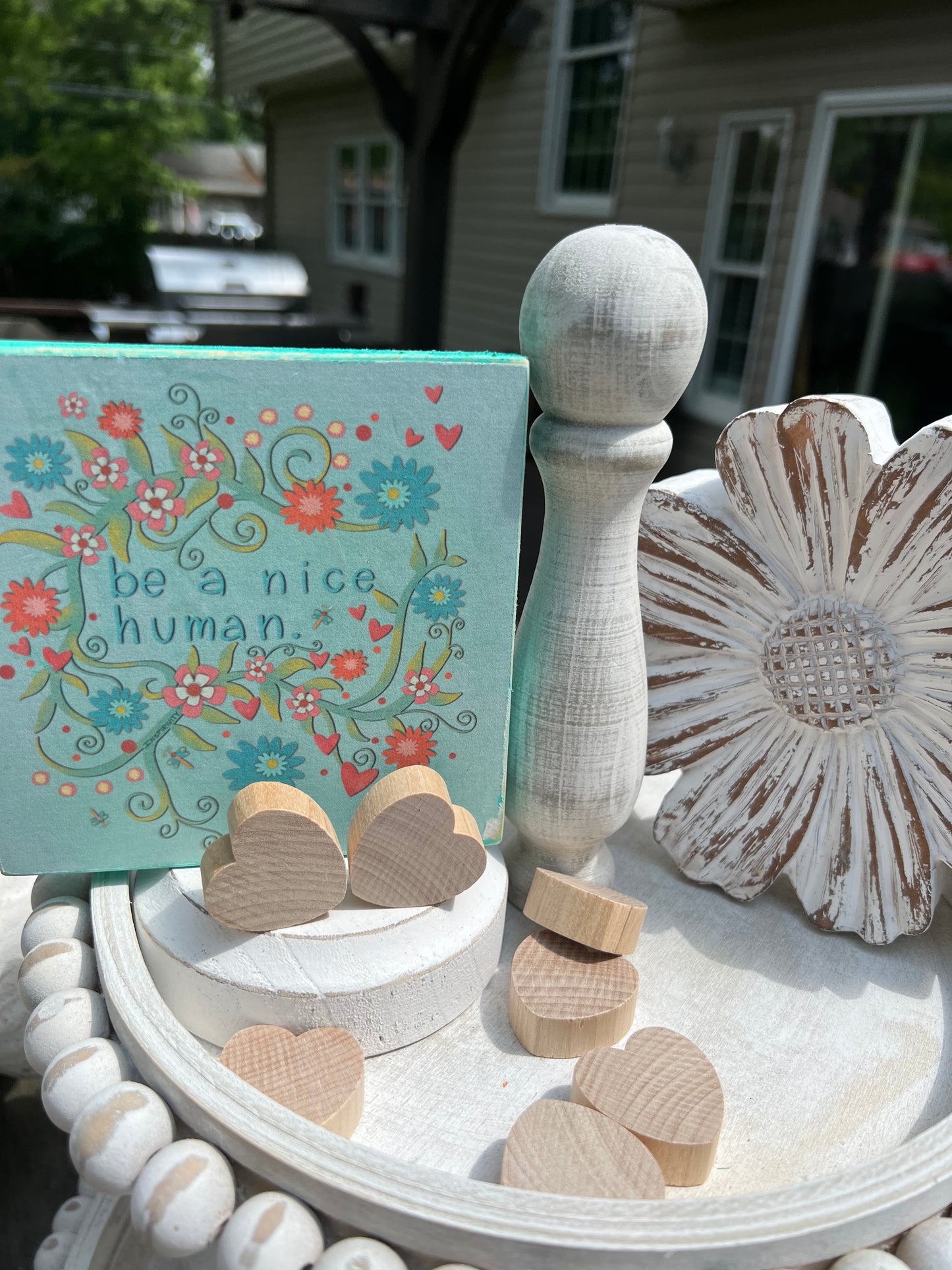 BE A NICE HUMAN MESSAGE BLOCK