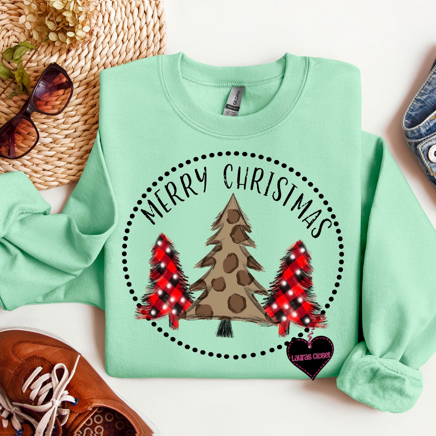 Merry Christmas trees