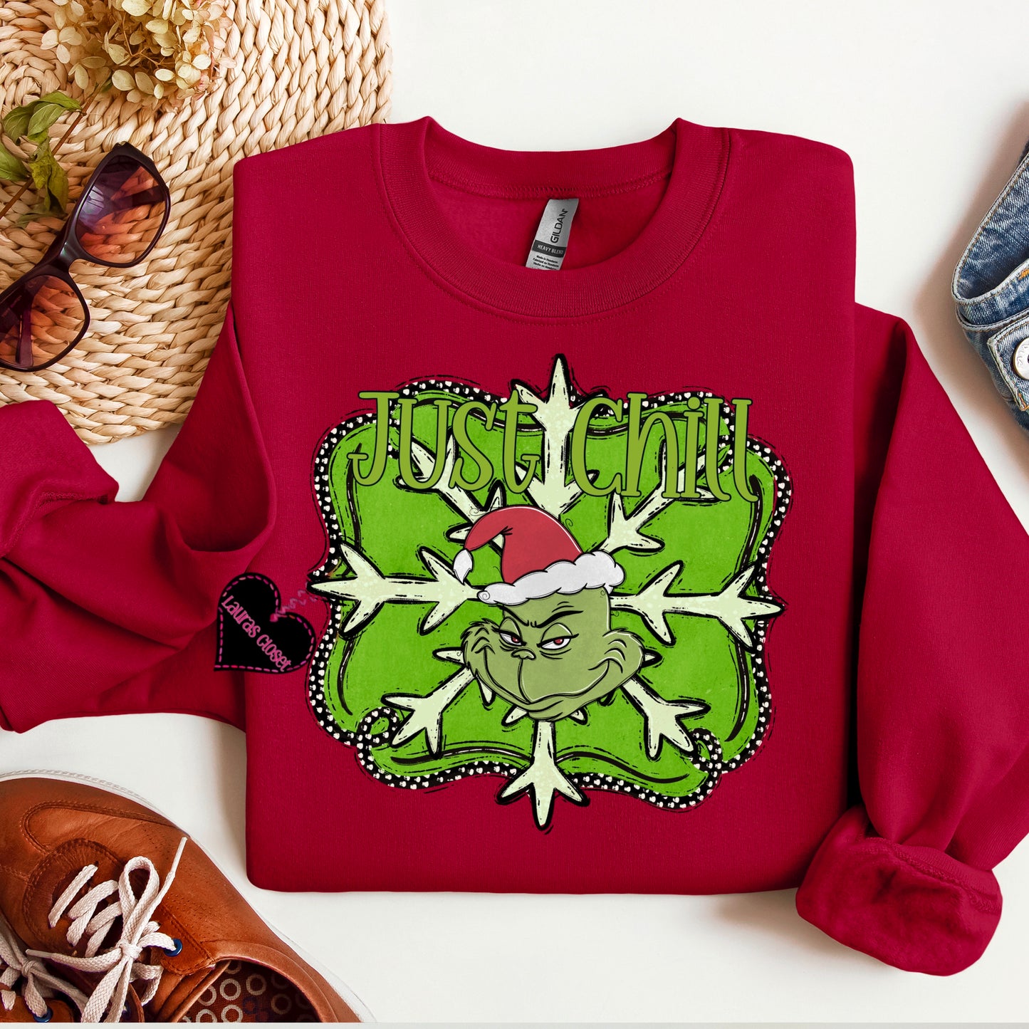 Green Guy with Snowflake