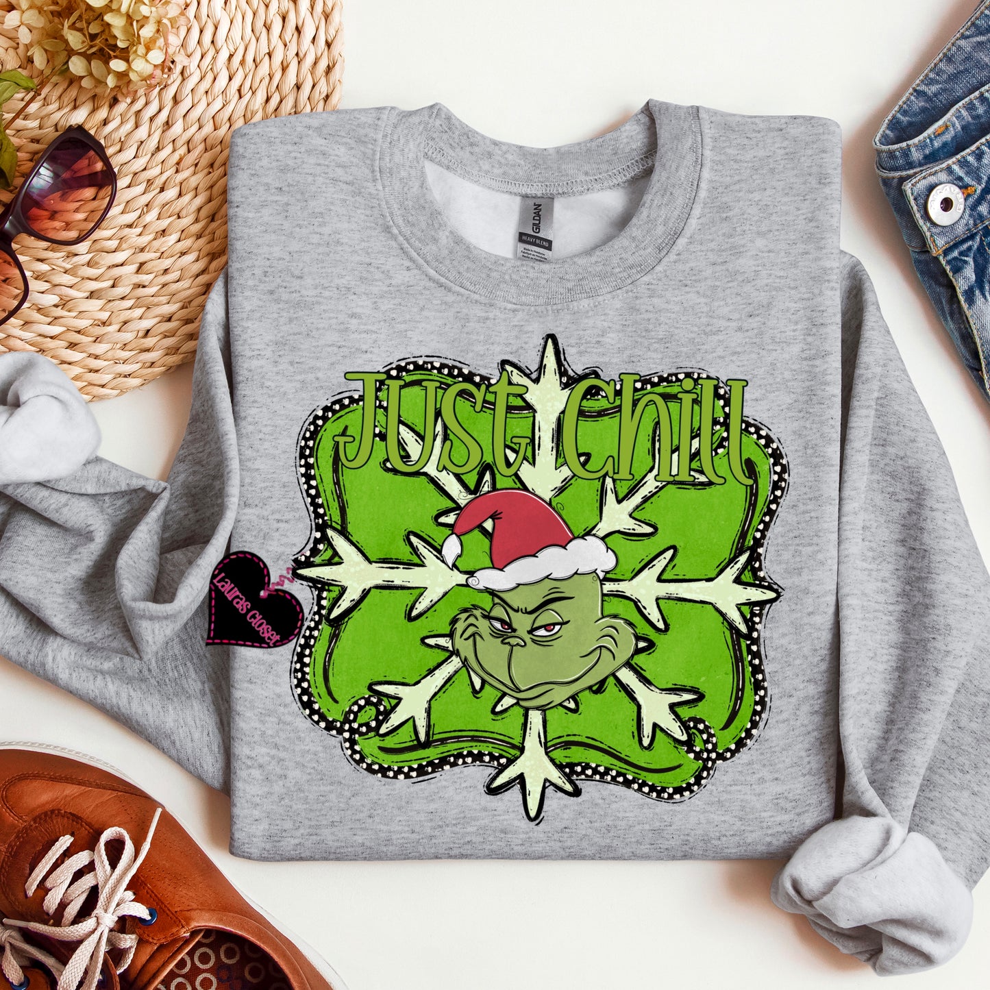 Green Guy with Snowflake