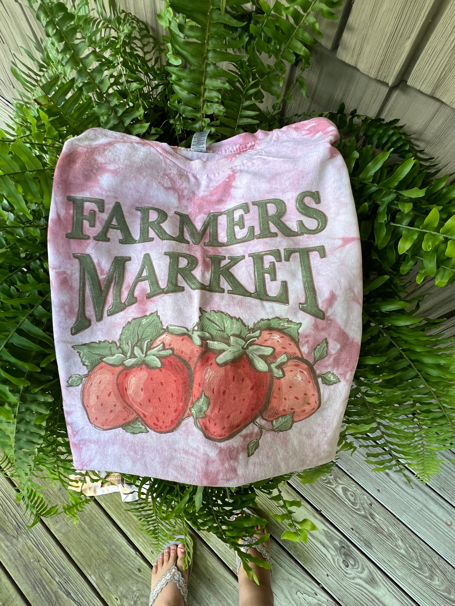 Rose Tie dye- Farmer Market~TO ORDER