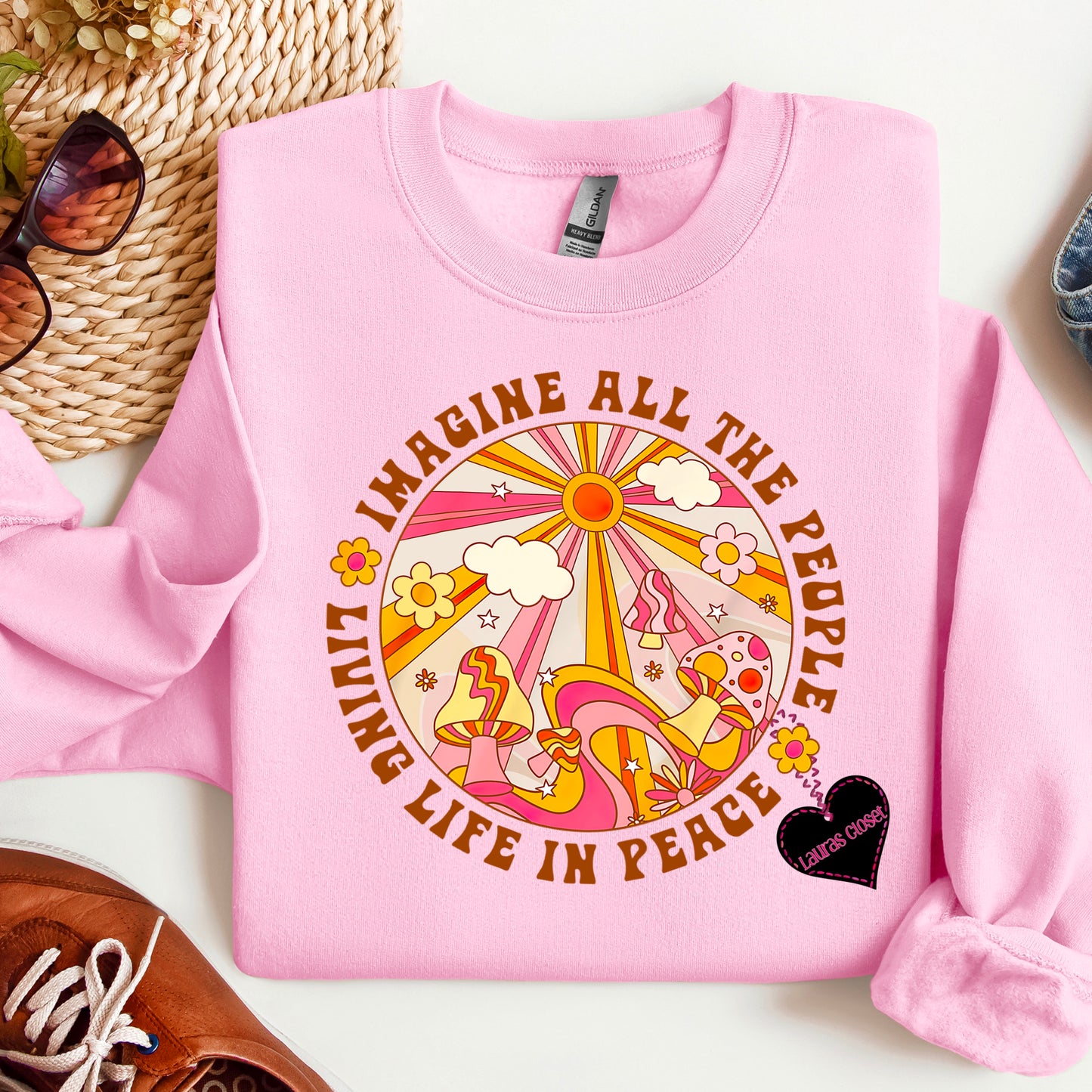 Imagine all the People Living Life in Peace