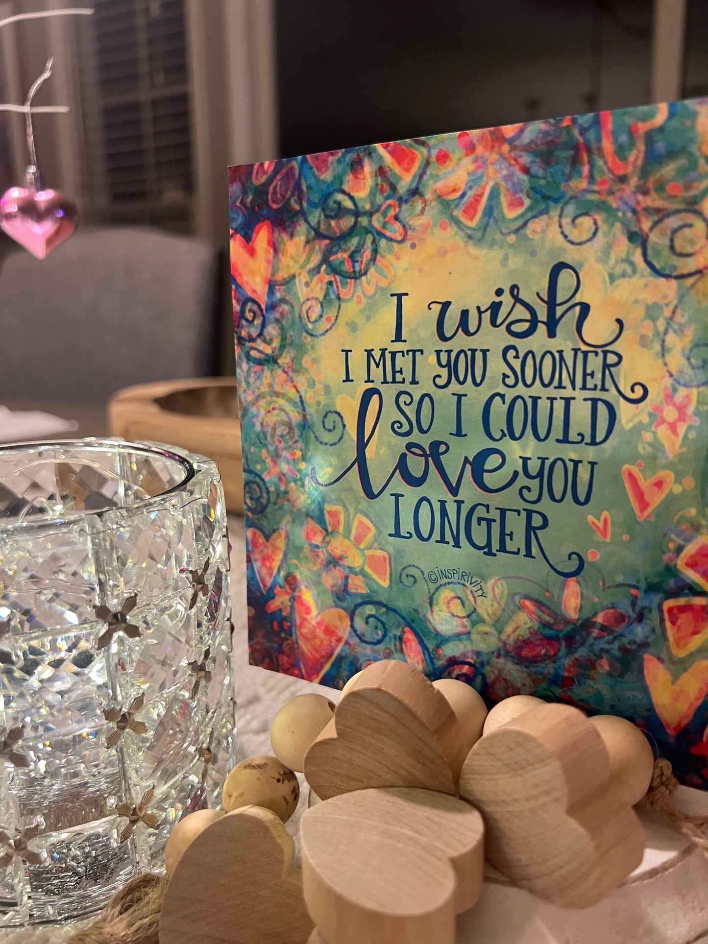 I wish I met you sooner