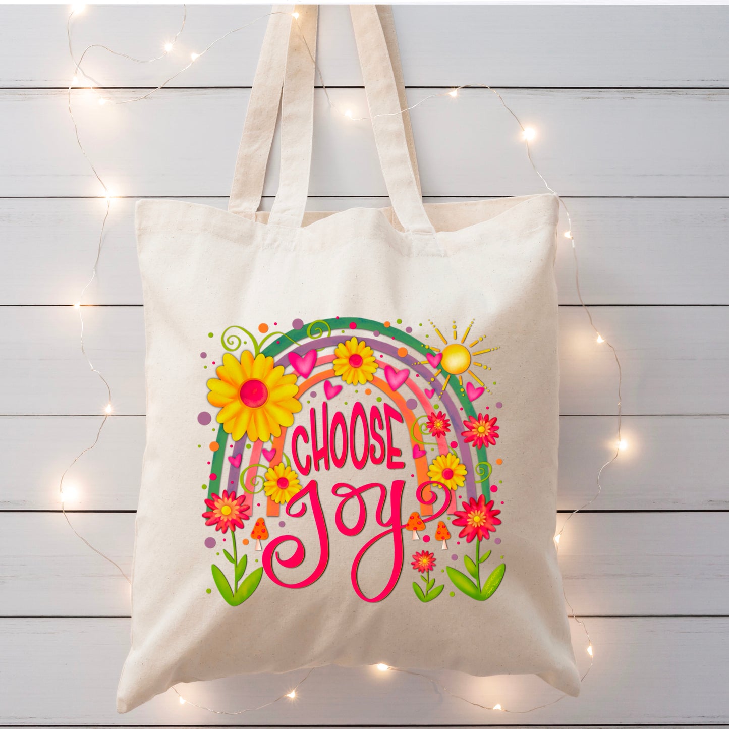 CHOOSE JOY TOTEBAGS