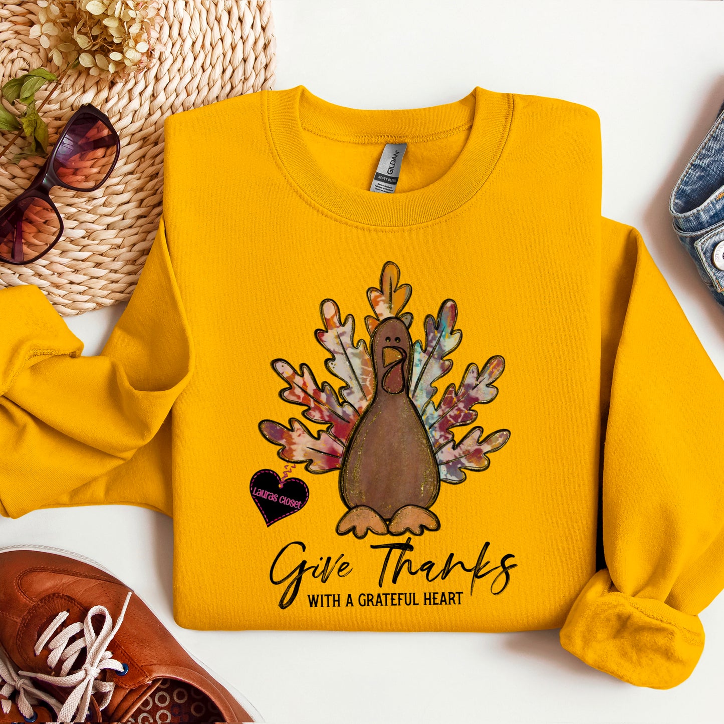 Give Thanks With a Grateful Heart Turkey