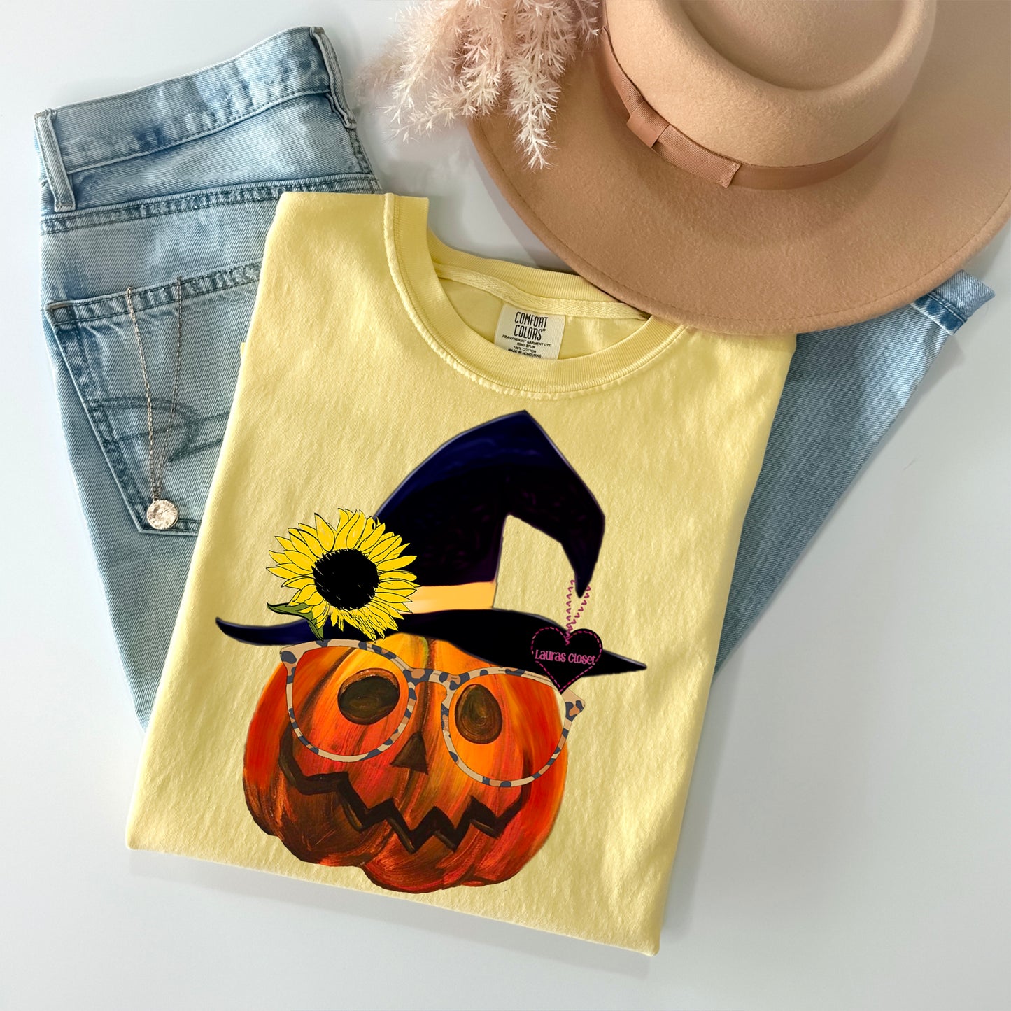 Pumpkin W / Witch Hat