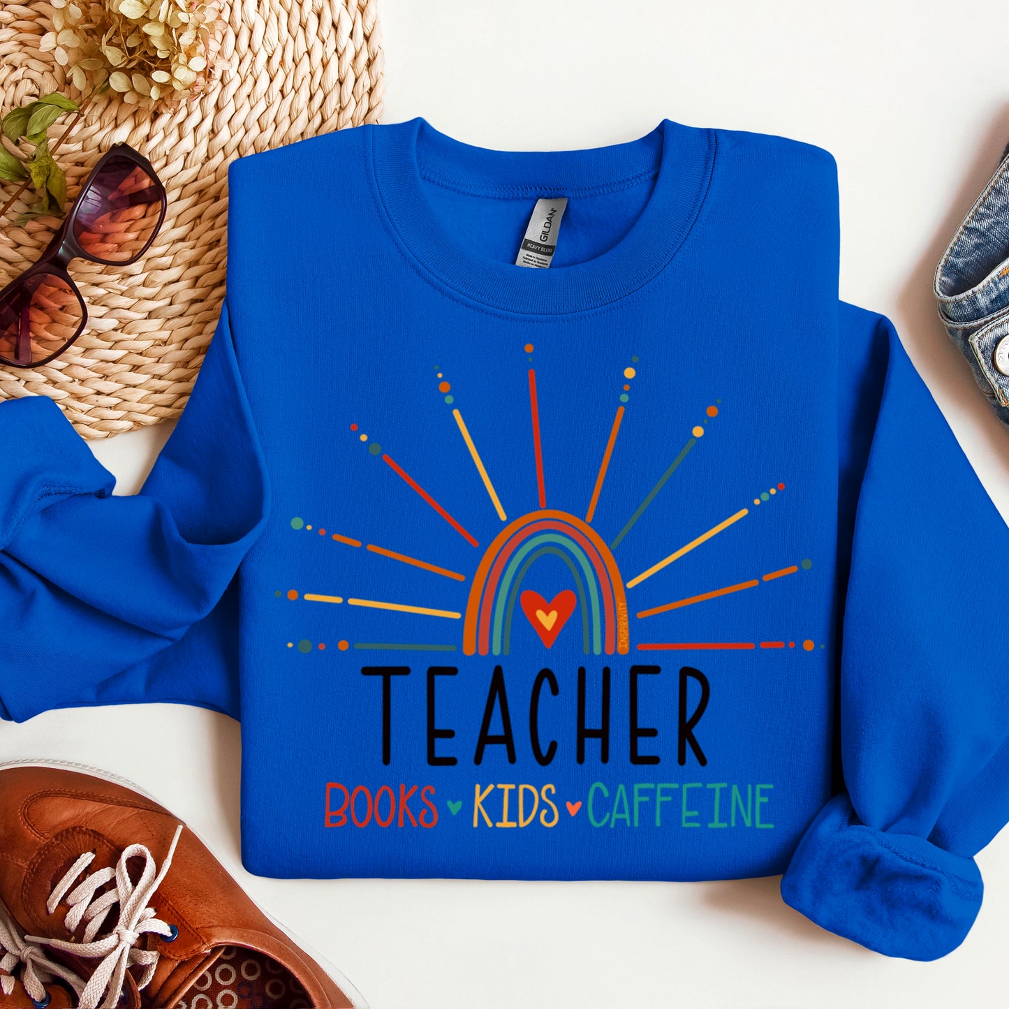 TEACHER- BOOKS π KIDS π§‘ CAFFEINE
