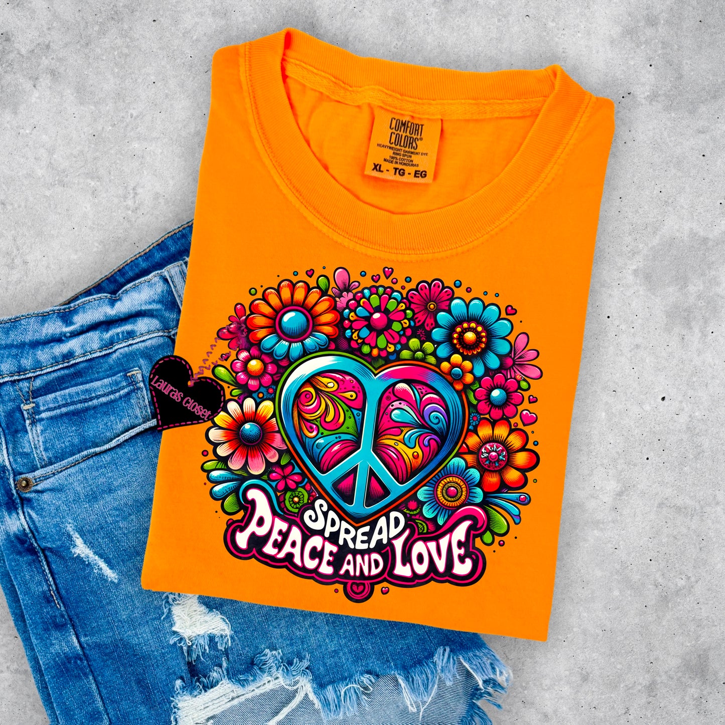 SPREAD PEACE AND LOVE