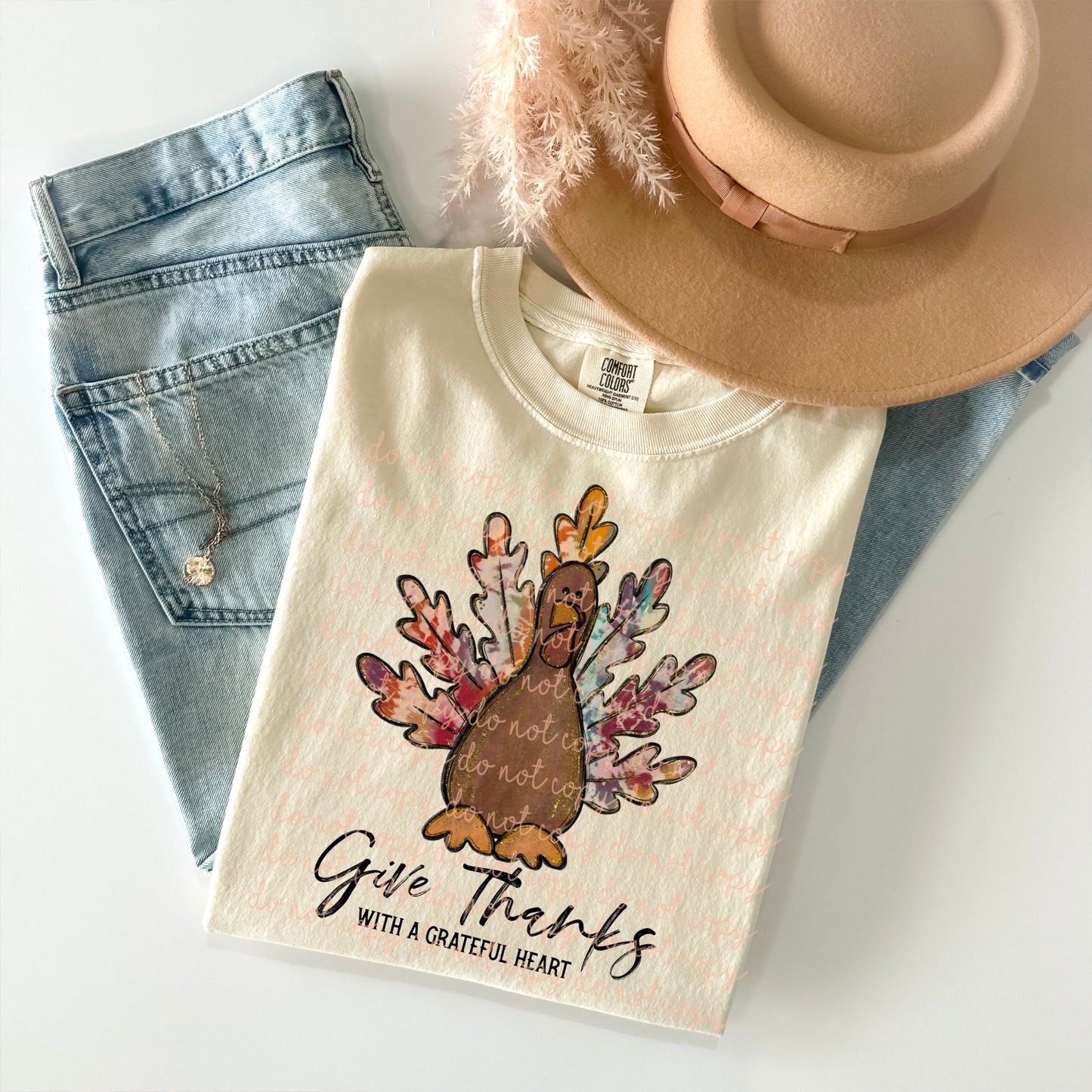 Give Thanks With a Grateful Heart Turkey