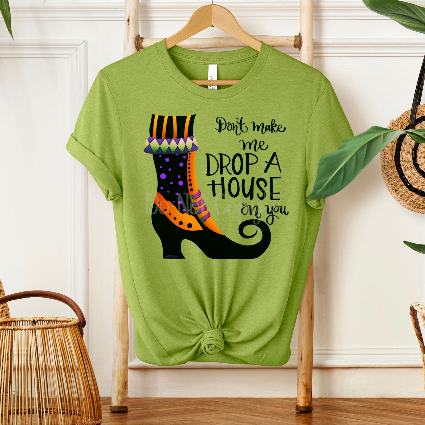 Don’t make me drop a house on you