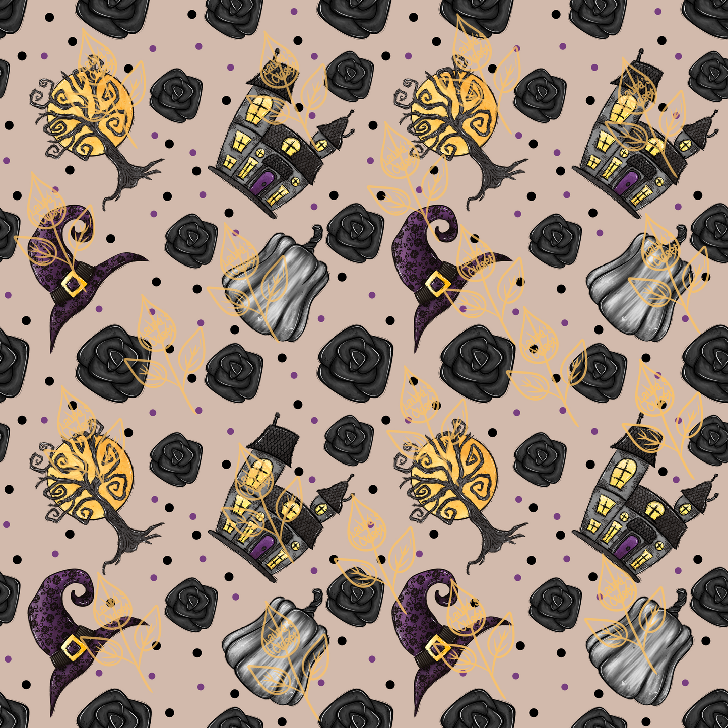 WITCH HATS AND HAUNTED HOUSES- DIGITAL DOWNLOAD