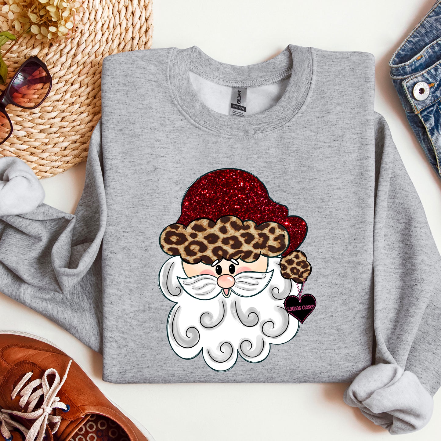 SPARKLE HAT SANTA