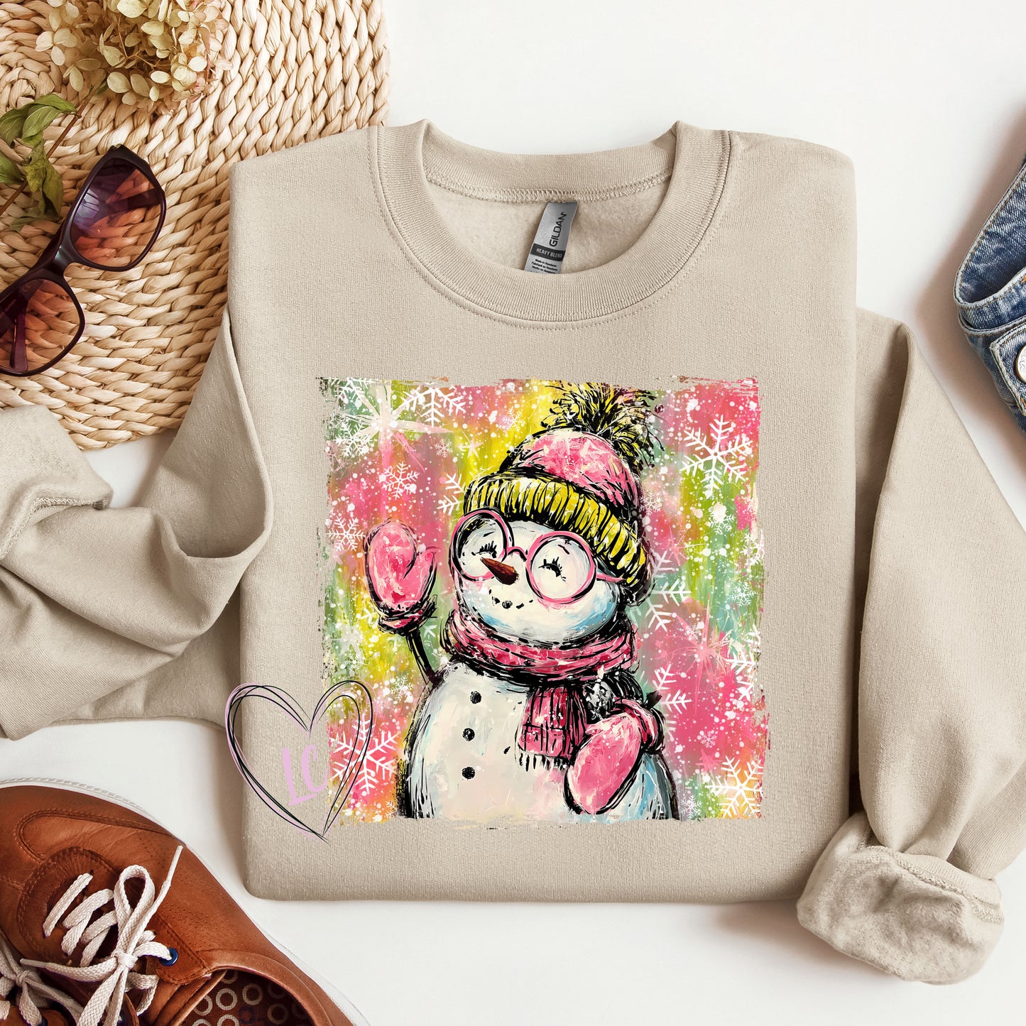 SNOWGIRL WITH BEANIE