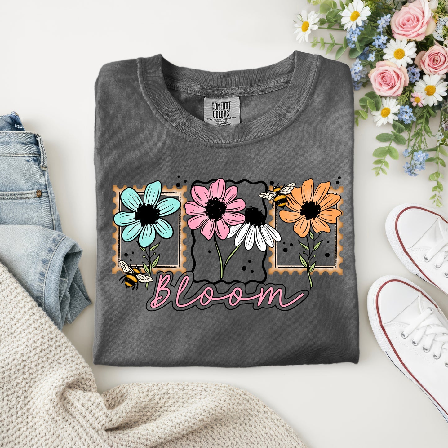 BLOOM WITH BEE