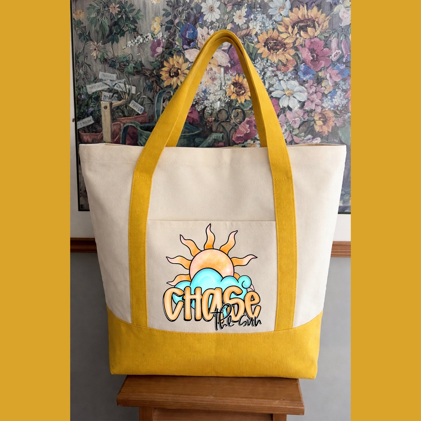 CHASE THE SUN TOTEBAG