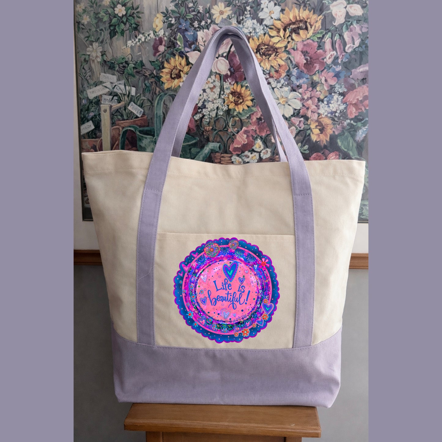 LIFE IS BEAUTIFUL TOTEBAG