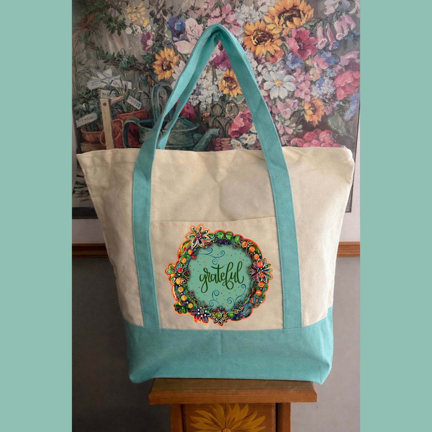 GRATEFUL TOTEBAG