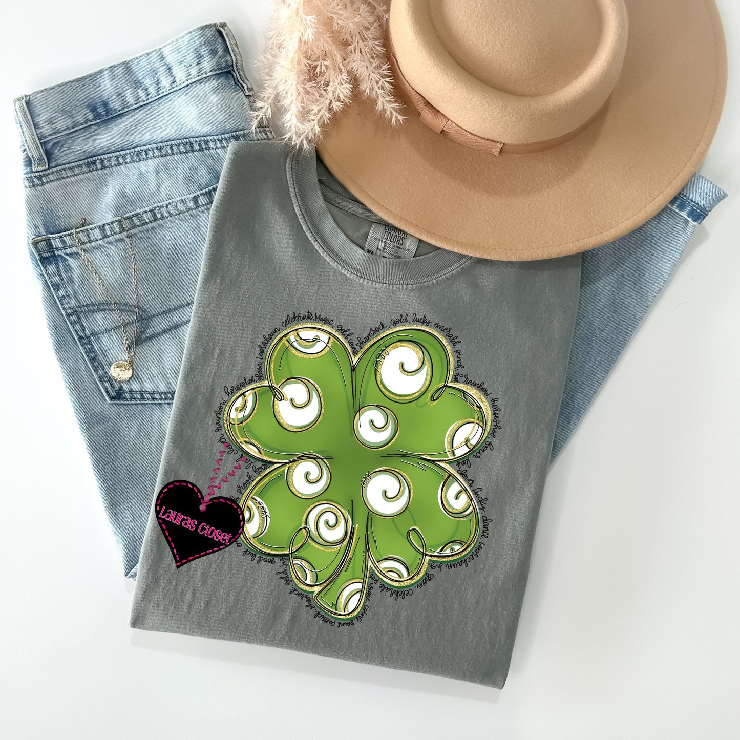 Shamrock with Words