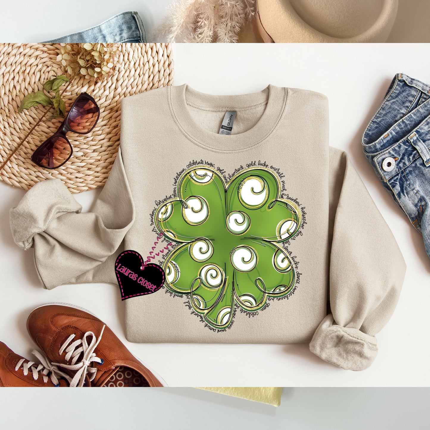 Shamrock with Words