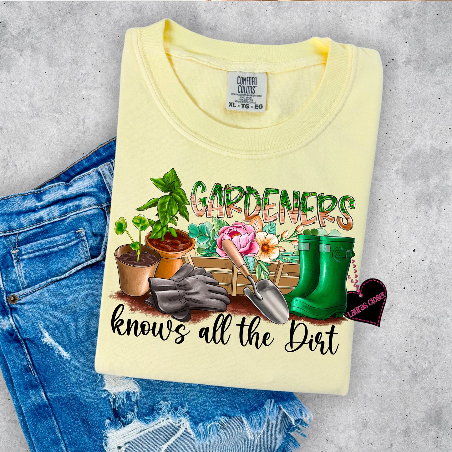 GARDENERS KNOW ALL THE DIRT