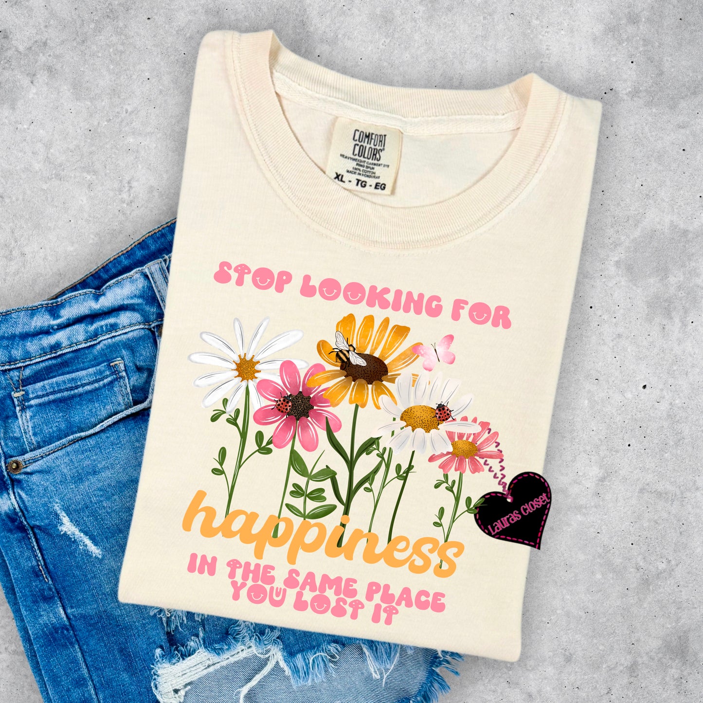 STOP LOOKING FOR HAPPINESS...