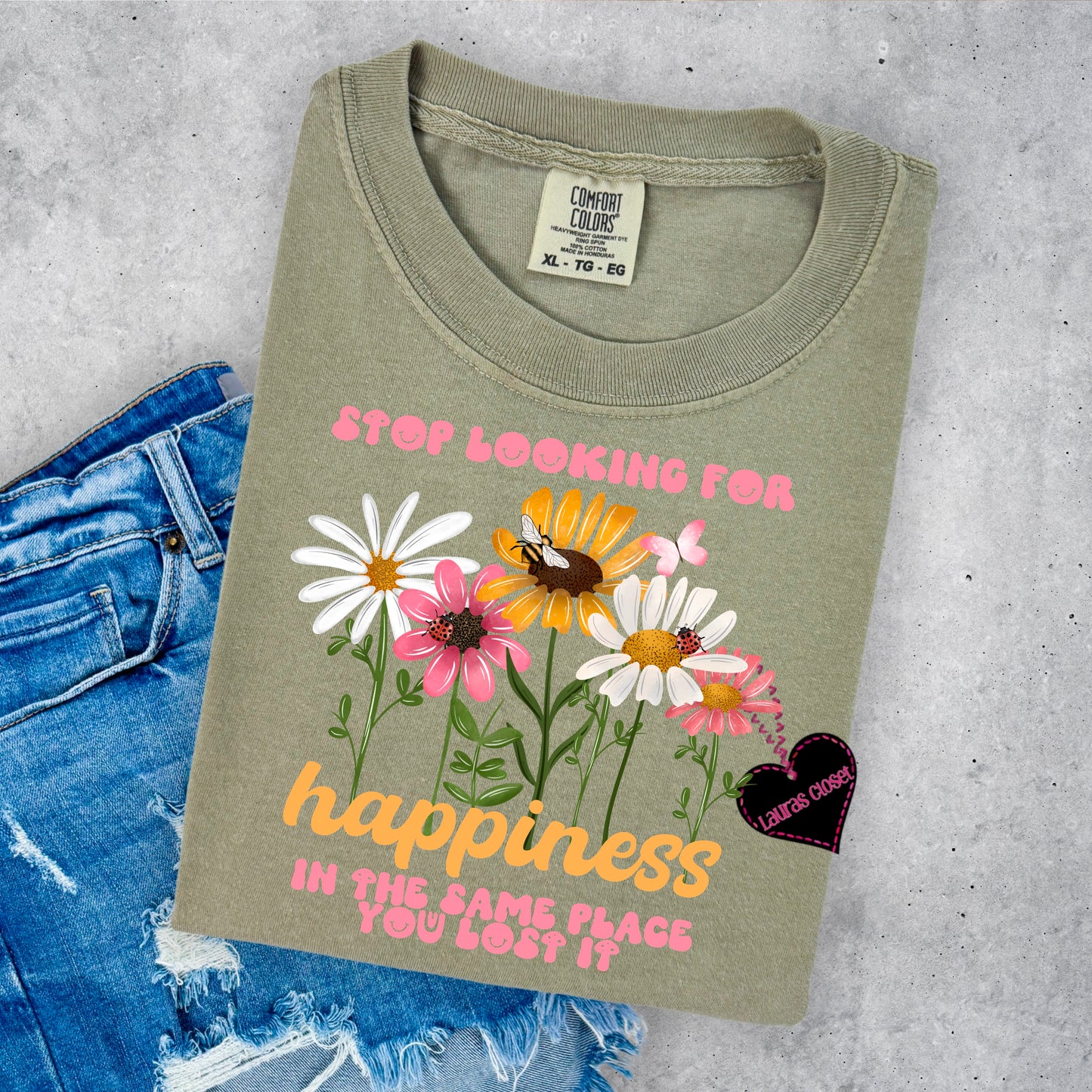 STOP LOOKING FOR HAPPINESS...