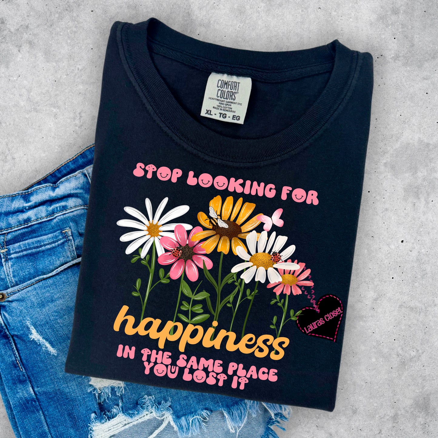 STOP LOOKING FOR HAPPINESS...