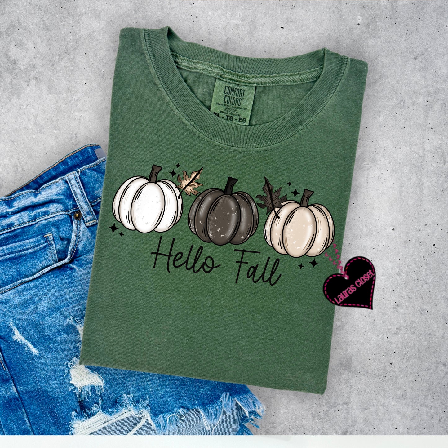 HELLO FALL PUMPKINS
