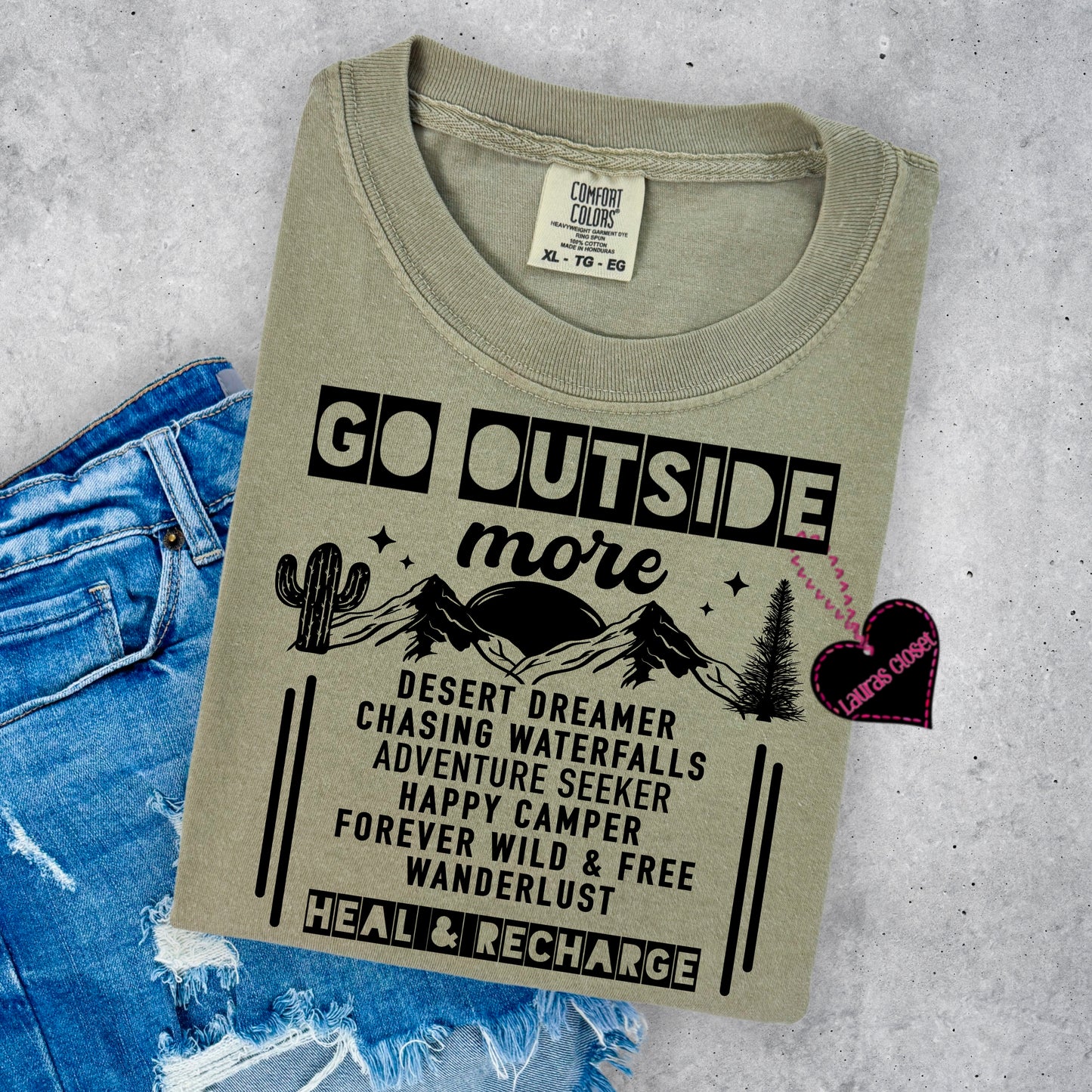 GO OUTSIDE MORE- RECHARGE AND HEAL