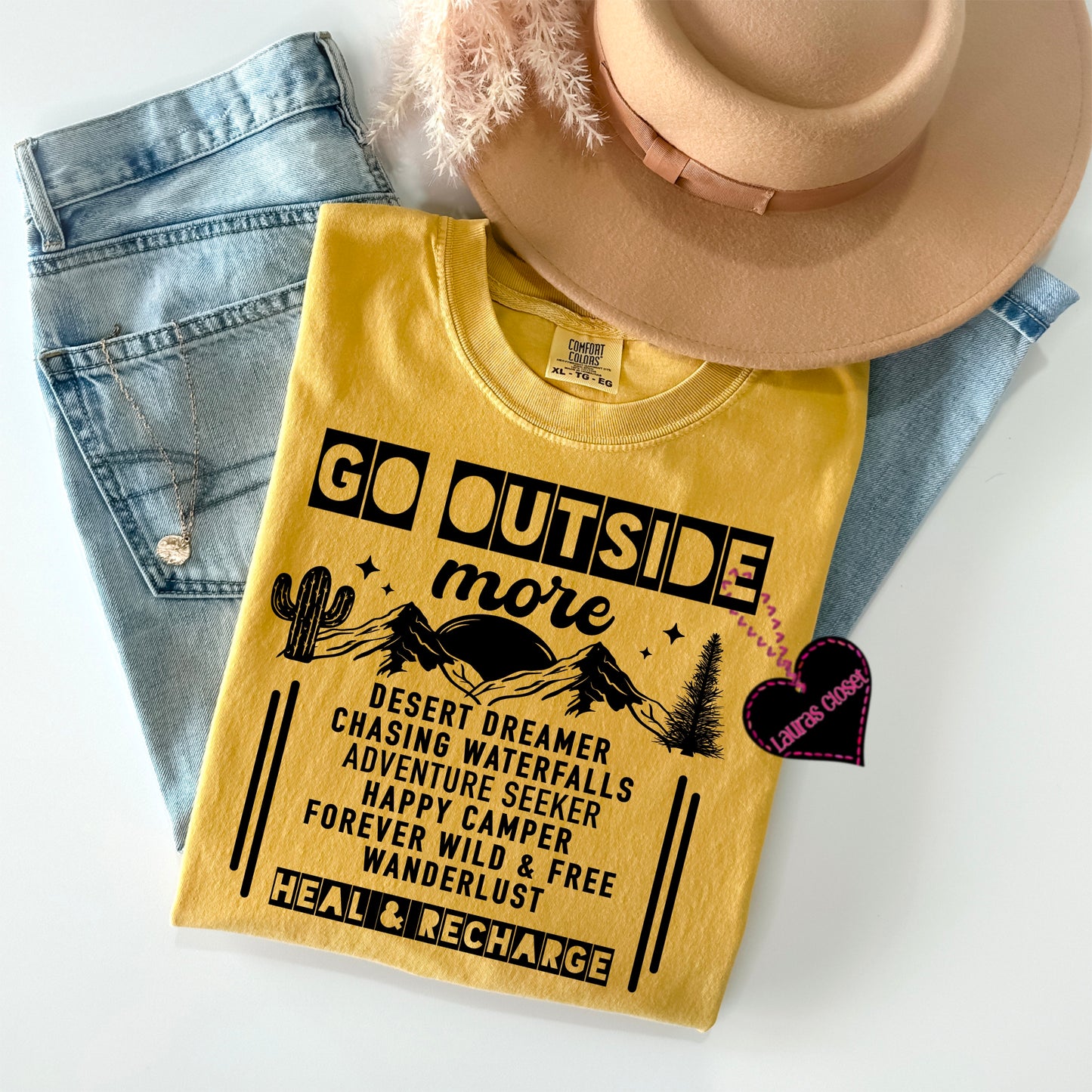 GO OUTSIDE MORE- RECHARGE AND HEAL