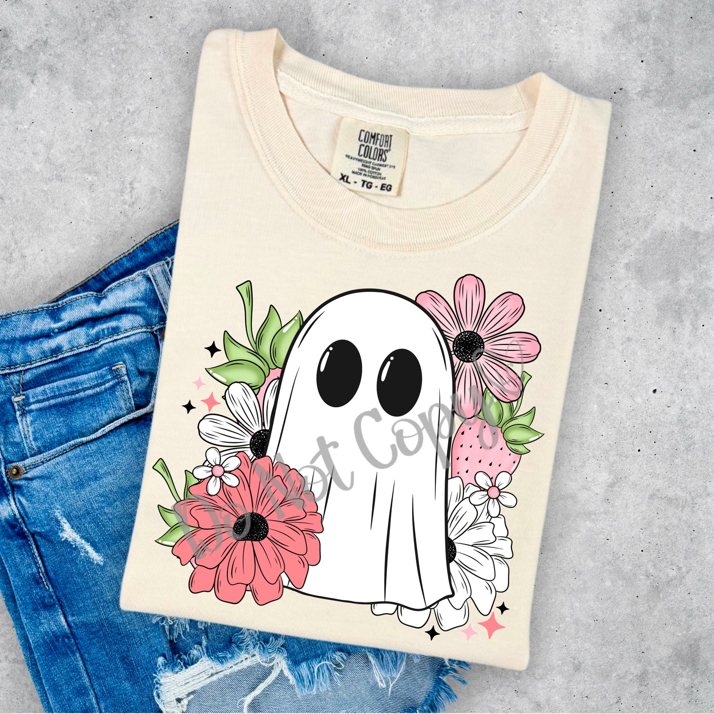 Ghost and Flowers