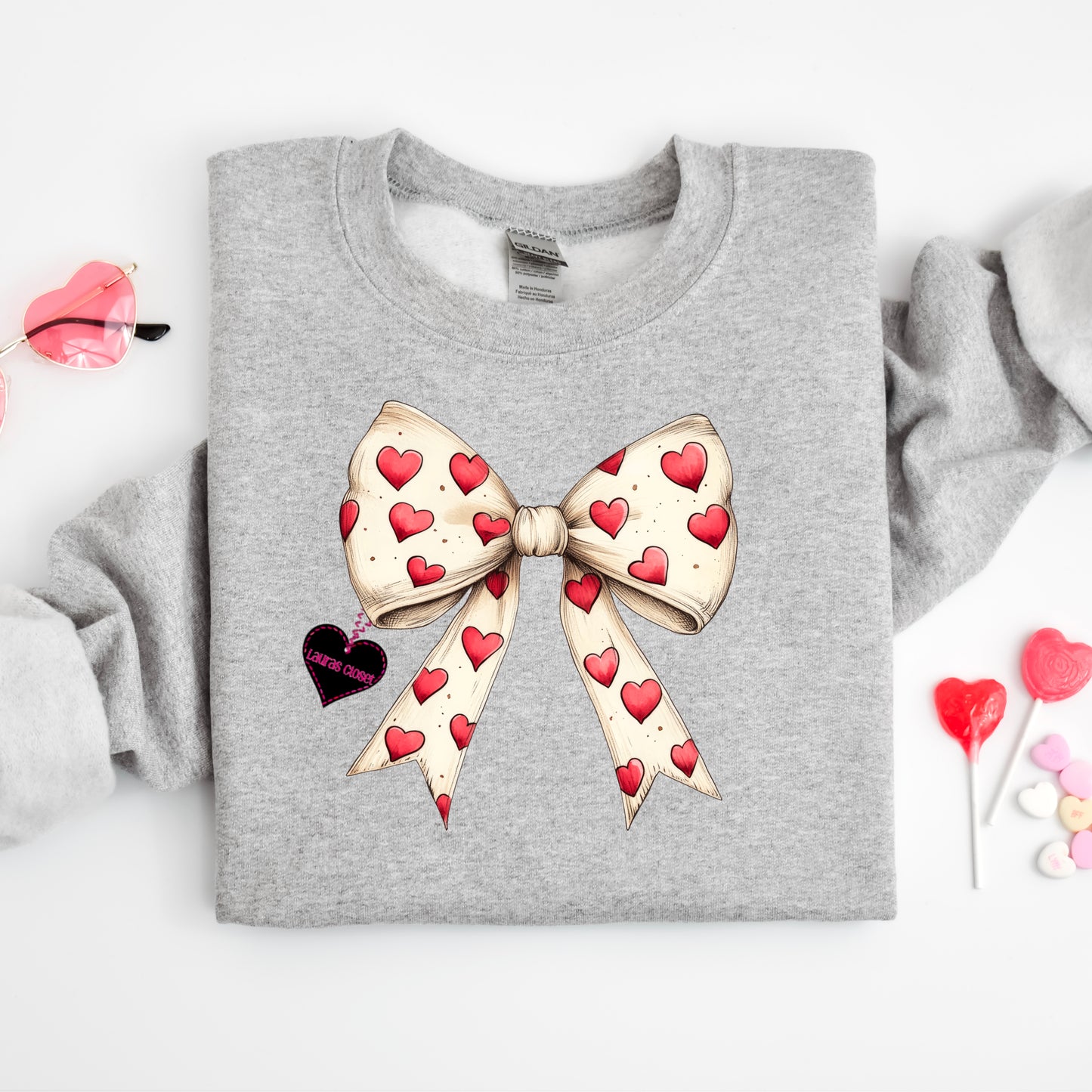 Valentine Bow T shirt