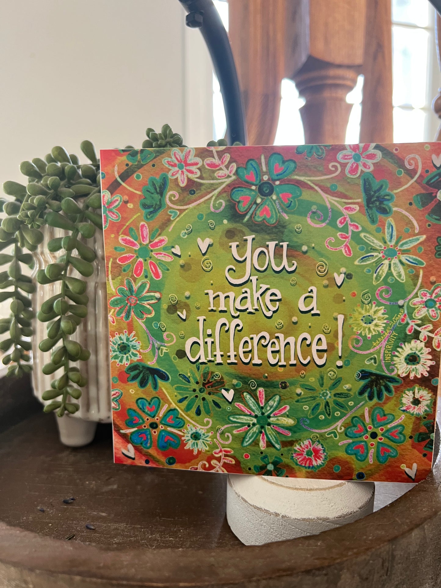 YOU MAKE A DIFFERENCE