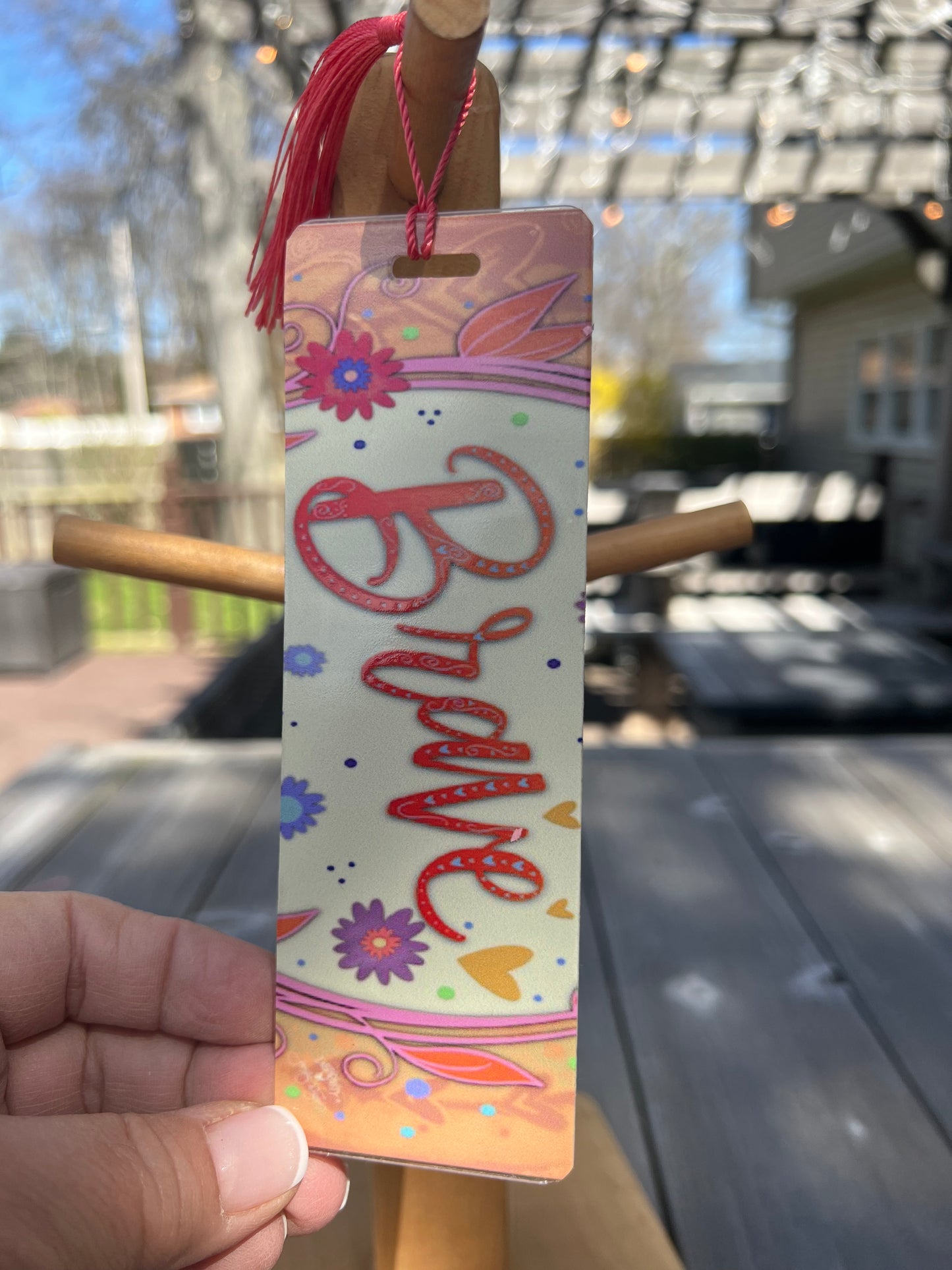 BOOKMARK- BRAVE