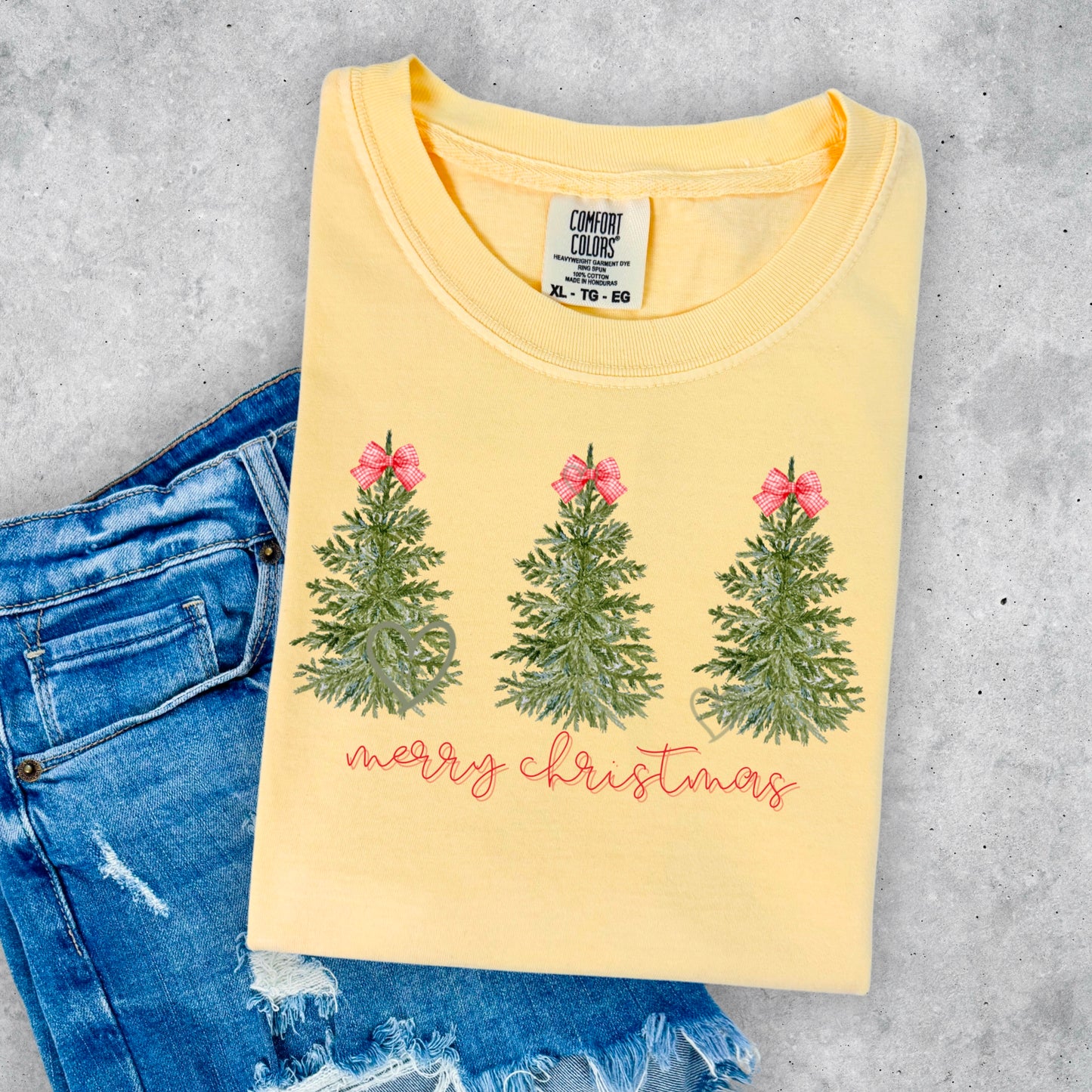 MERRY CHRISTMAS- 3 TREES