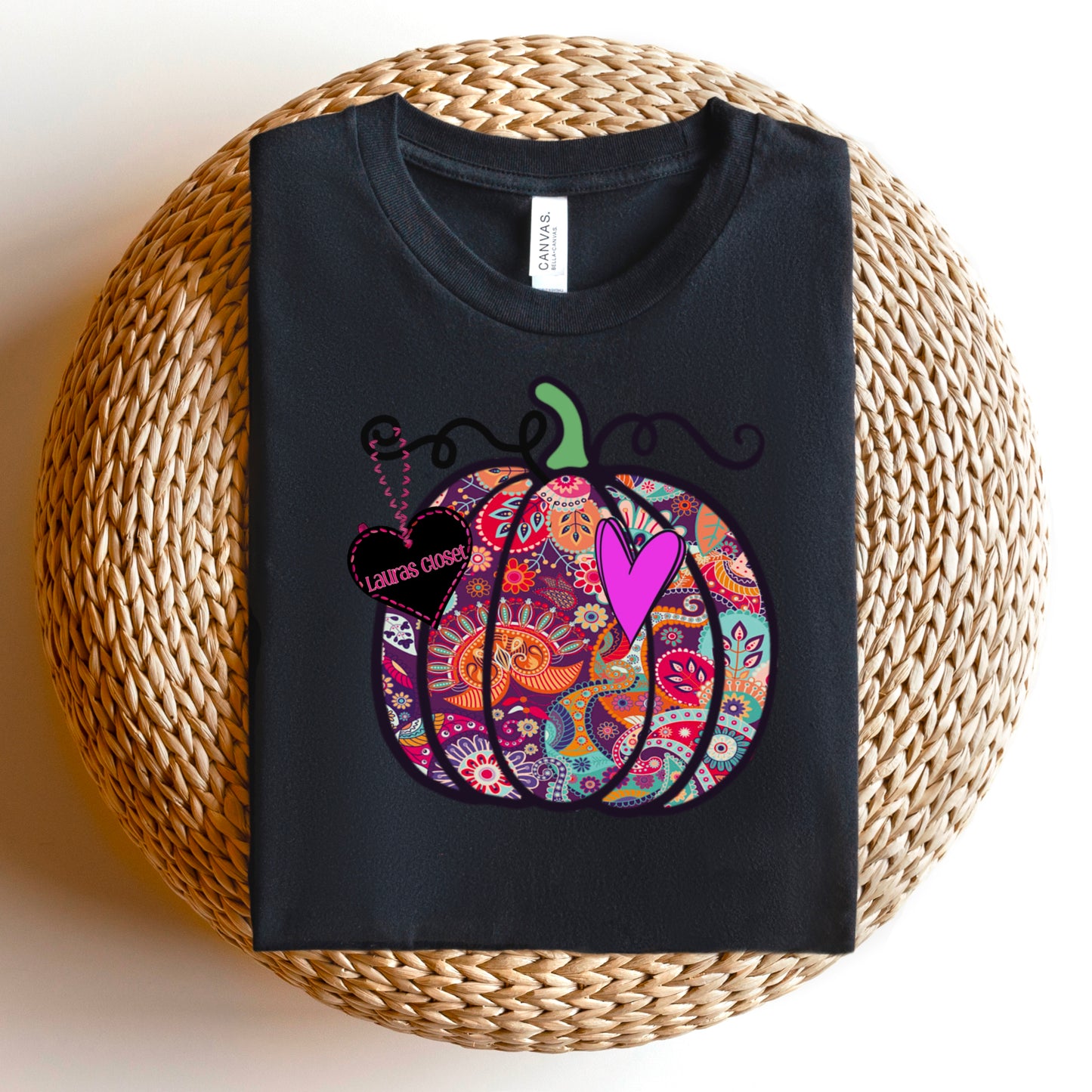 PUMPKIN- Paisley Purple Heart