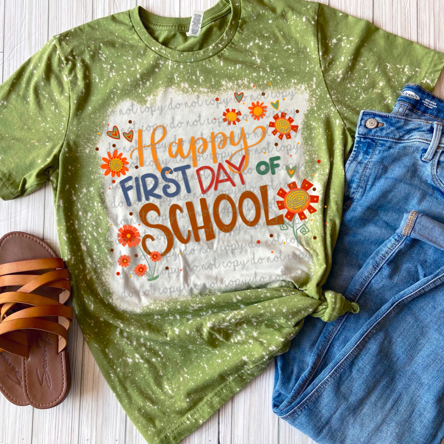 HAPPY FIRST DAY OF SCHOOL