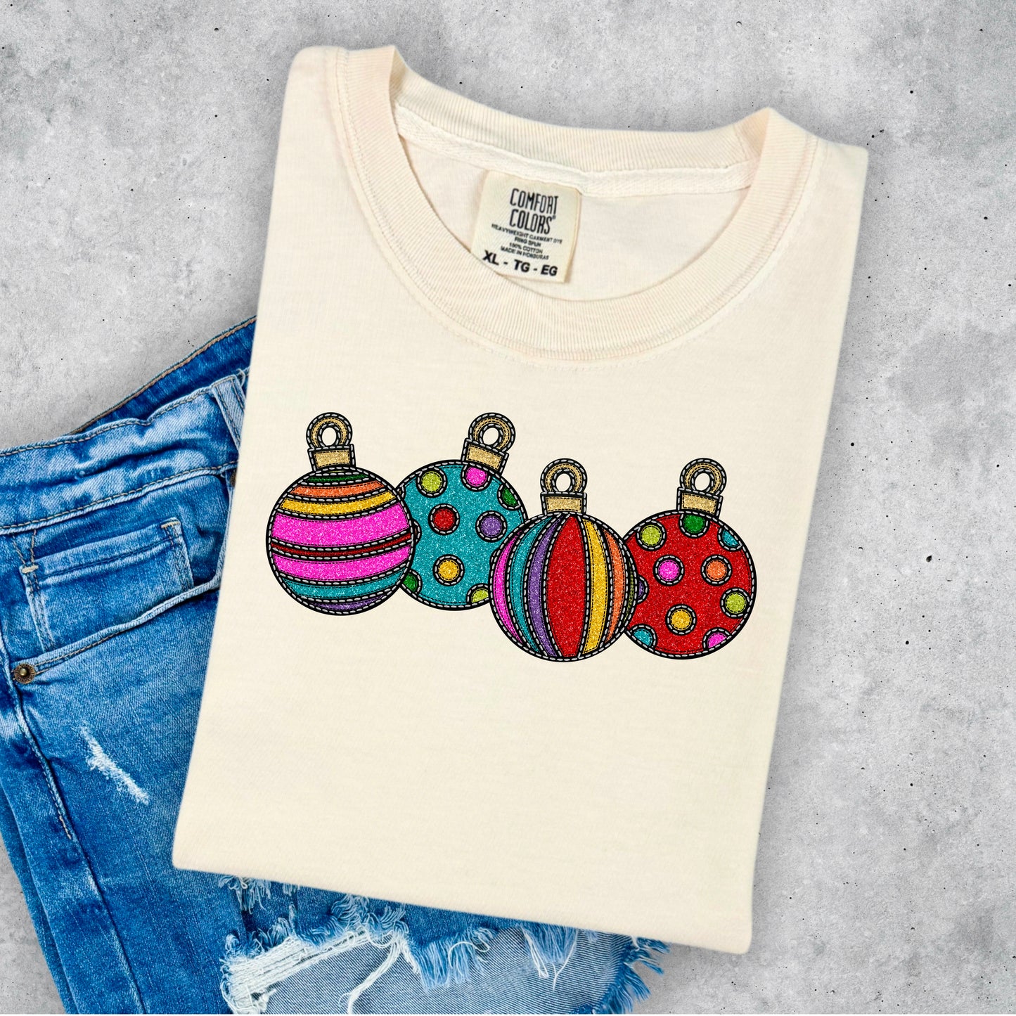 Colorful Christmas Balls