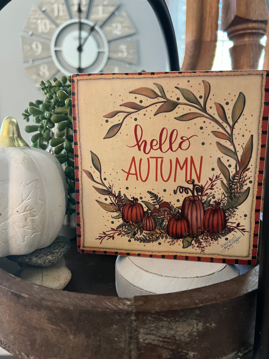 Hello Autumn