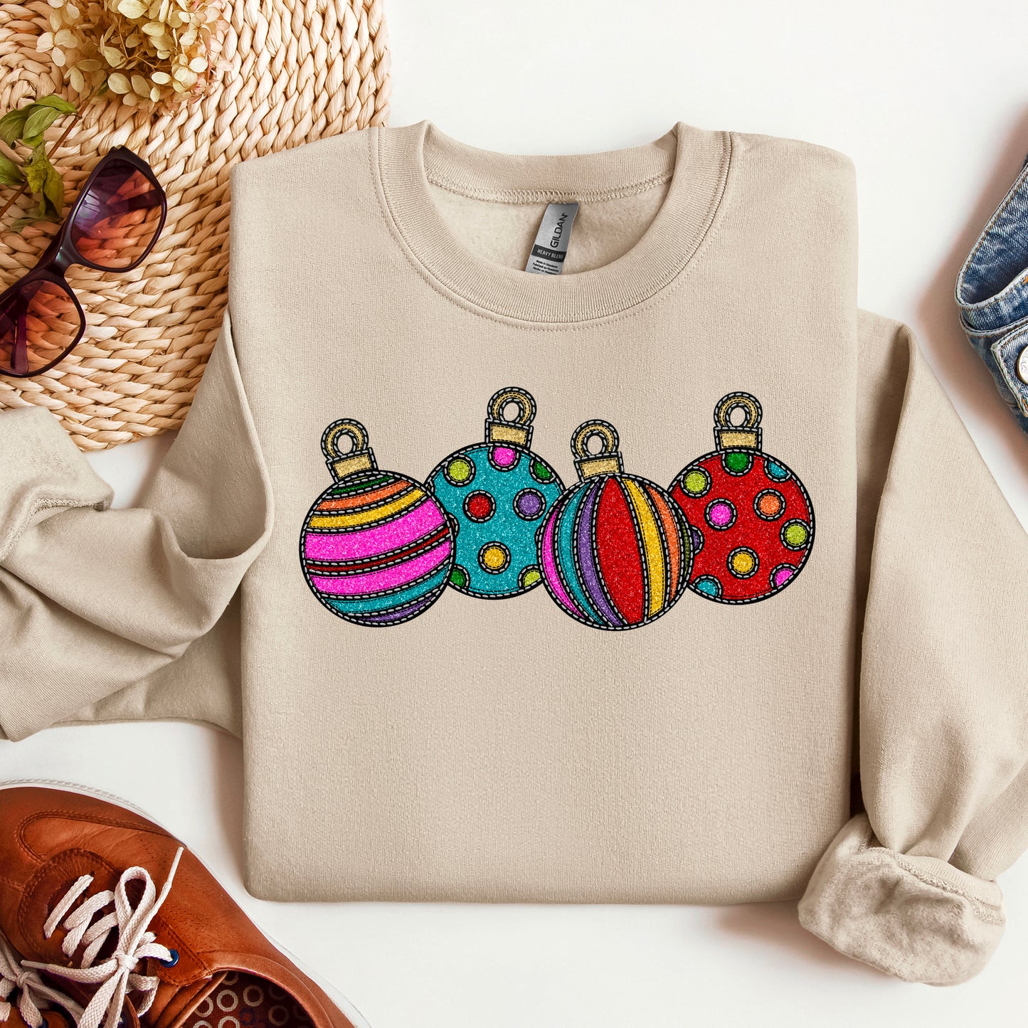 Colorful Christmas Balls