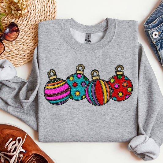 Colorful Christmas Balls