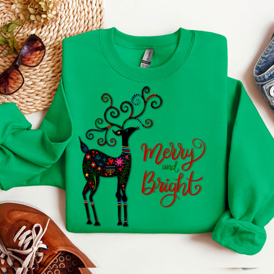 MERRY AND BRIGHT- DEER