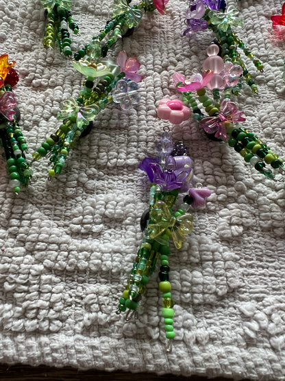 🌸 Handmade Beaded Magnet Bouquet 🌸