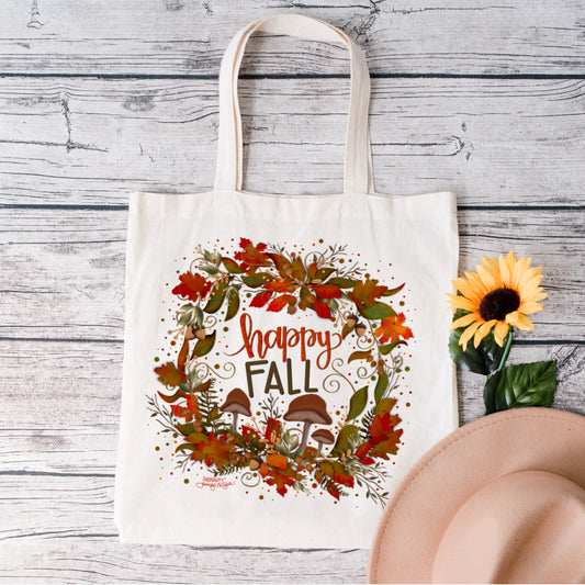 HAPPY FALL TOTEBAG