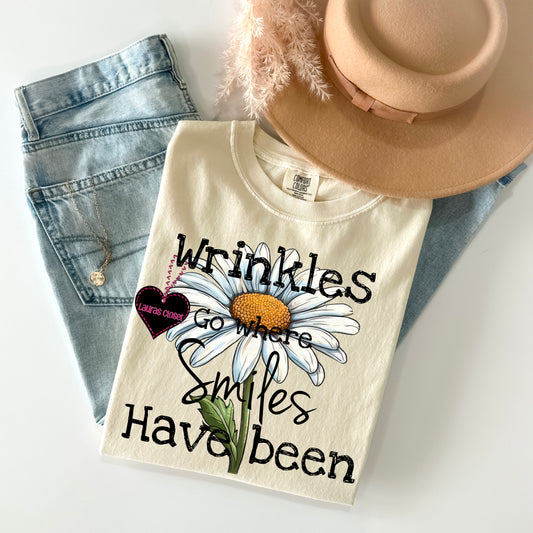 Wrinkle Go Where Smiles have Been - Daisy
