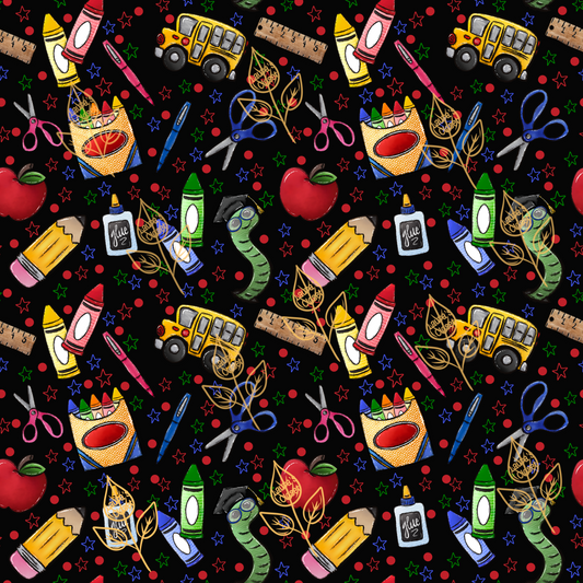 BACK TO SCHOOL- BLACK- DIGITAL DOWNLOAD