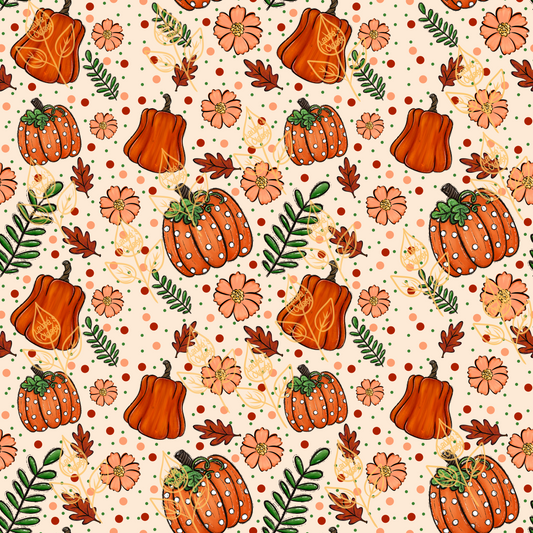 PUMPKINS AND LEAVES - DIGITAL DOWNLOAD